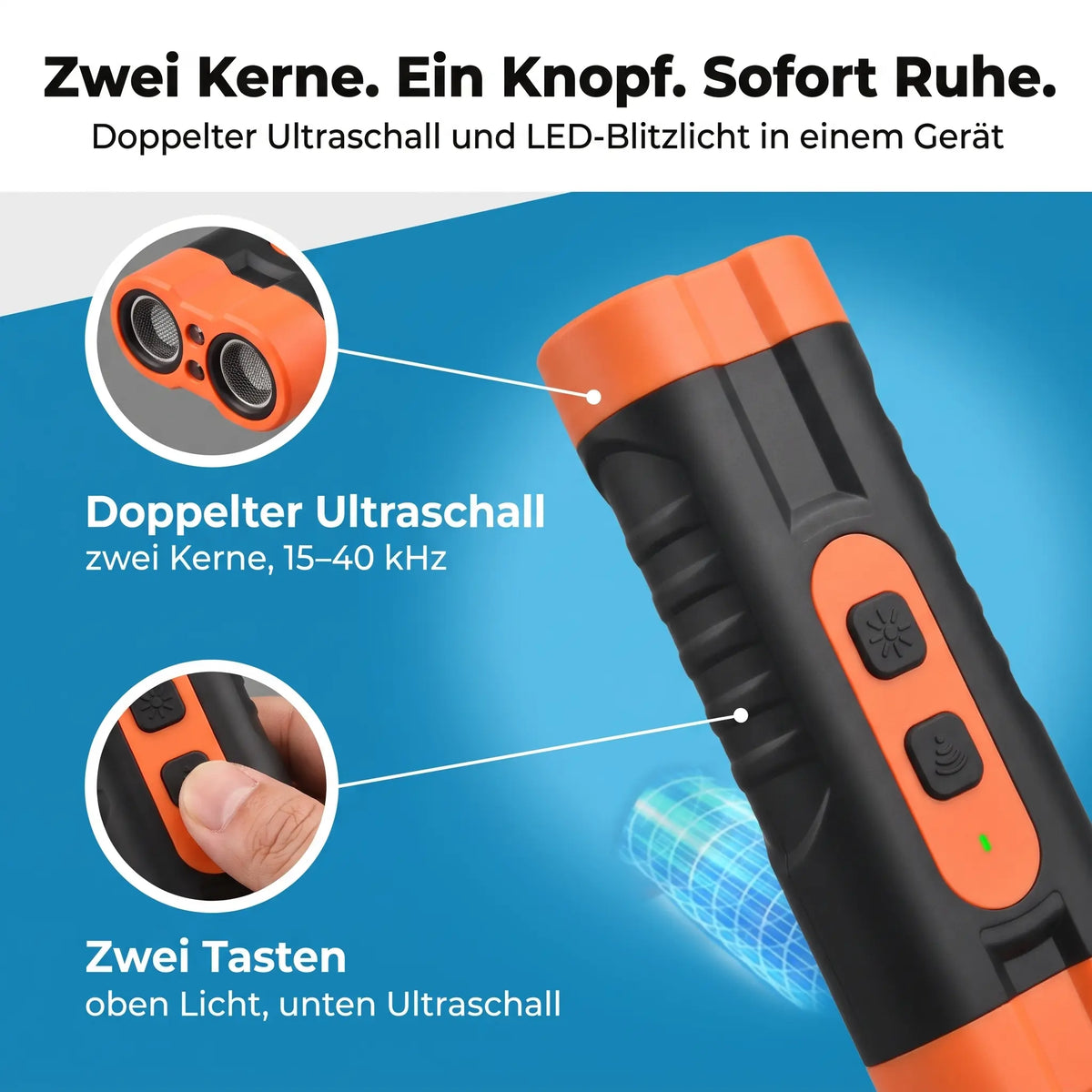 Fellyra™ - RuheHeld Ultraschall-Trainer