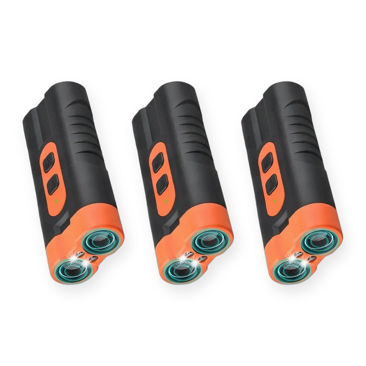 Fellyra RuheHeld Ultraschall Hundetrainer 3er-Set Antibell Handgerät mit LED