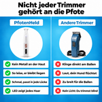 PfotenHeld im Vergleich mit anderen Trimmern